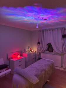 Professional massage therapy room in North Hykeham Lincoln
